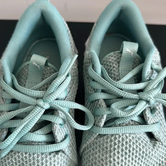 Puma Light Teal Sneakers Sz6.5 - Picture 3 of 6